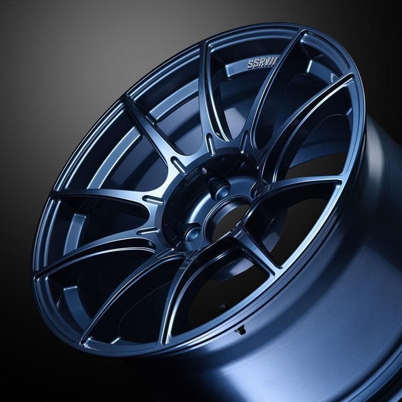 SSR GTX01 19x9.5” +38 5x120 Wheel - Blue Gunmetal