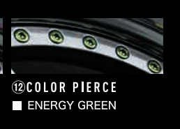 SSR Optional Pierce Bolts - Energy Green