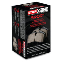 StopTech Performance Rear Brake Pads for Subaru WRX, BRZ, Legacy, Crosstrek