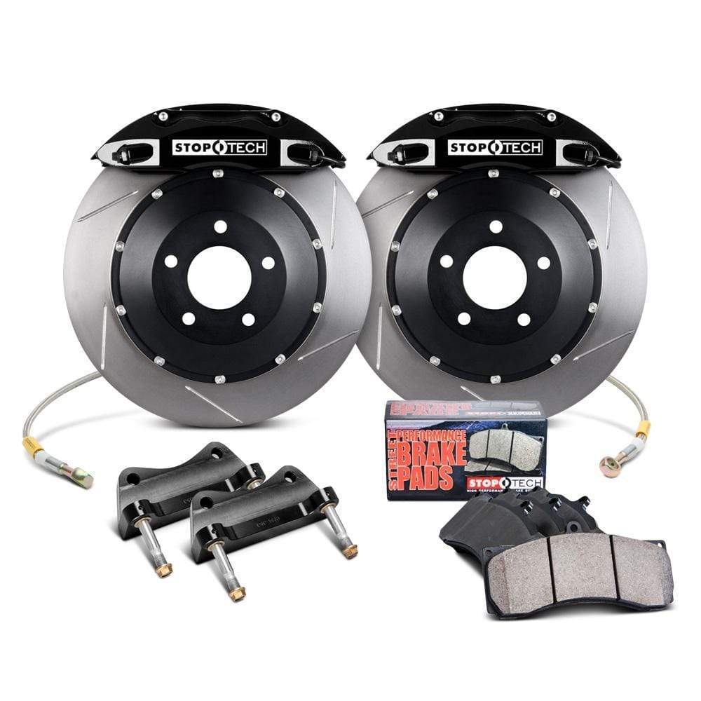 StopTech Big Brake Kit (Front Only - Black Calipers) - Honda CR-Z