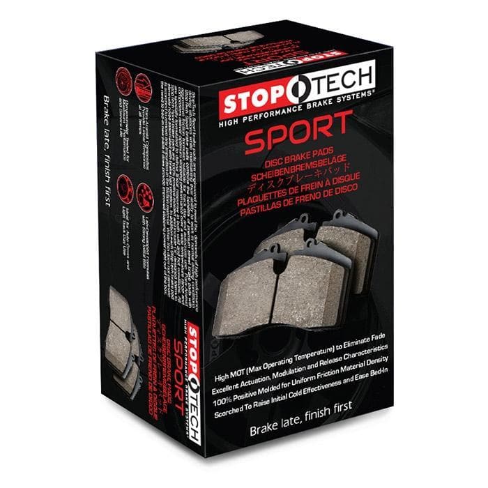 StopTech Sport Rear Brake Pads - Honda S2000, Civic (FG) & Acura Integra, RSX (see application)