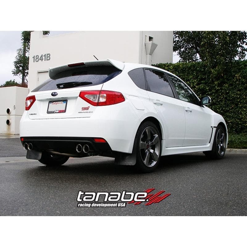 Tanabe Medalion Touring Cat-Back - 08-14 Subaru Impreza WRX STI & 11-14 Subaru Impreza WRX (Hatchback)