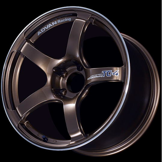 Rueda desplazada Advan TC-4 17x8" 5x114.3 +38