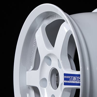 Volk Racing TE37 Gravel in 15x7" +35 5x100 Dash White Wheel