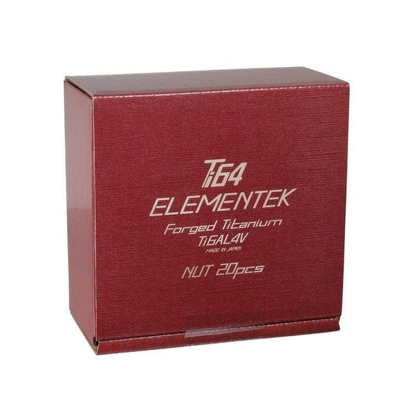 Ti64 Elementek Titanium Lug Nut Set - 12x1.50