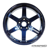 Volk Racing TE37 Saga | 18x10 +34 5x120 Mag Blue