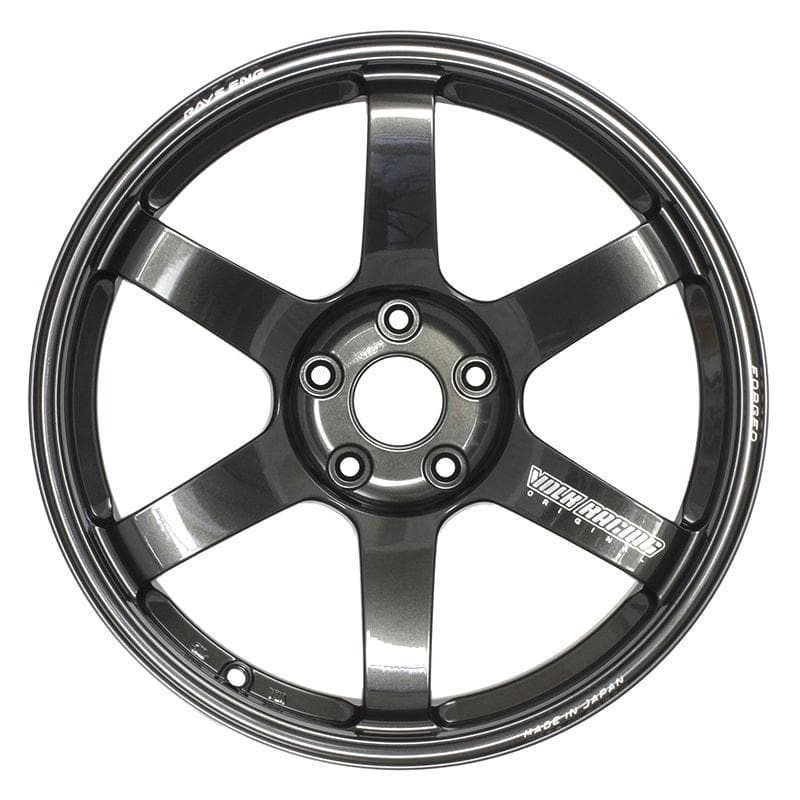 Volk Racing TE37 Saga - 18x9.5 +30 5x114.3 - Diamond Dark Gunmetal