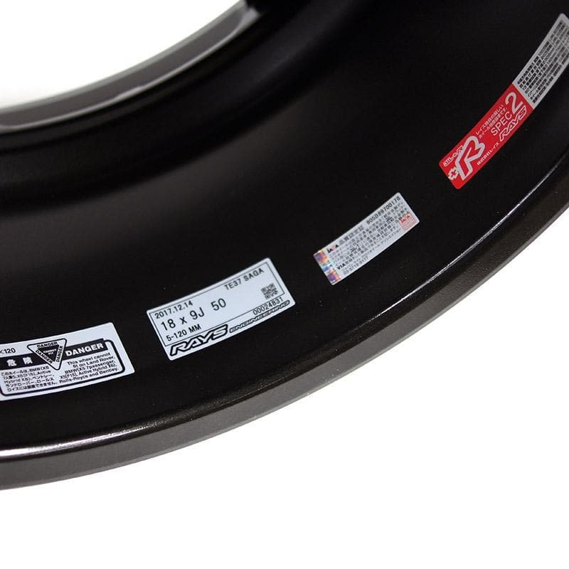 Volk Racing TE37 Saga 18x9 +50 5x120 Diamond Dark Gunmetal