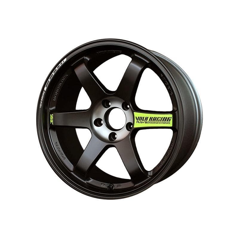 Volk Racing TE37 SL Black Edition II - 18x9.5 +43 5x100 - Pressed Black Rim REDOT