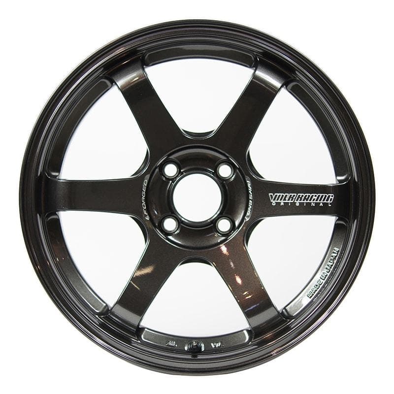 Volk Racing TE37 Sonic - 16x7 +25 4x100 - Diamond Dark Gunmetal