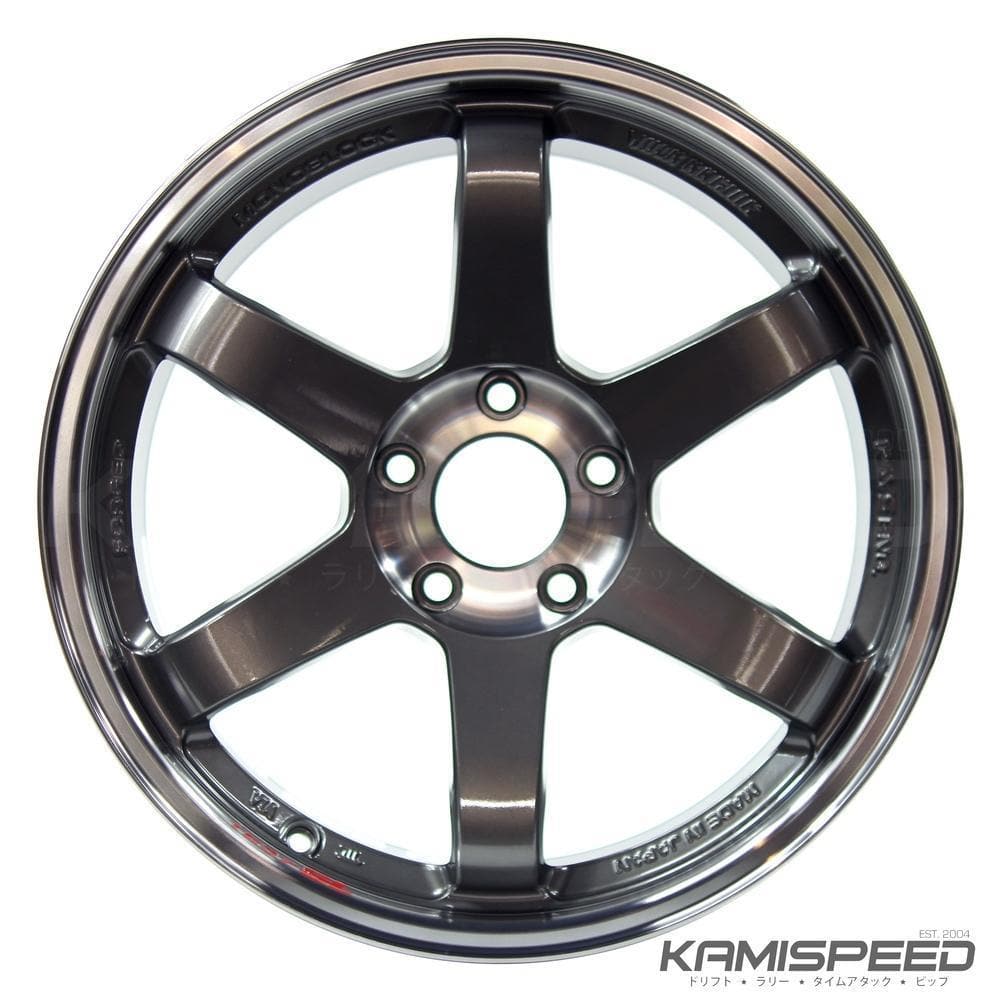 Volk Racing TE37SL 18x9.5 +35 5x114.3 Wheel in Pressed Graphite