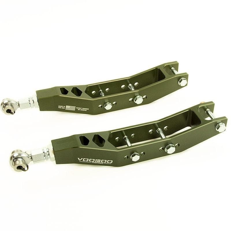 Voodoo13 Rear Lower Camber Arms - 13-16 FR-S, 13+ BRZ, 17+ 86, 08-14 Impreza WRX / STi, & 15+ WRX / STi - Hard OD Green