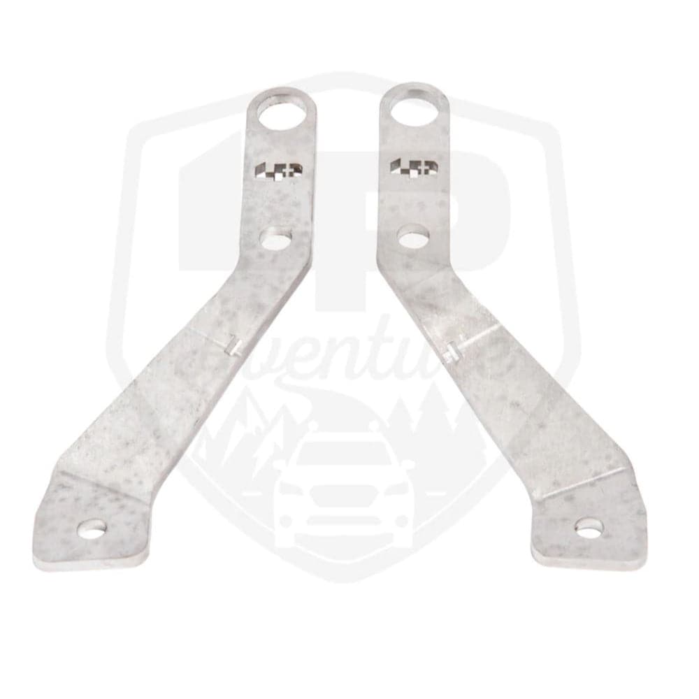 LP Aventure 2019+ Toyota RAV4 Hood Light Brackets - Bare (Pair) (lpaFLP-RAV4-19-HBL)