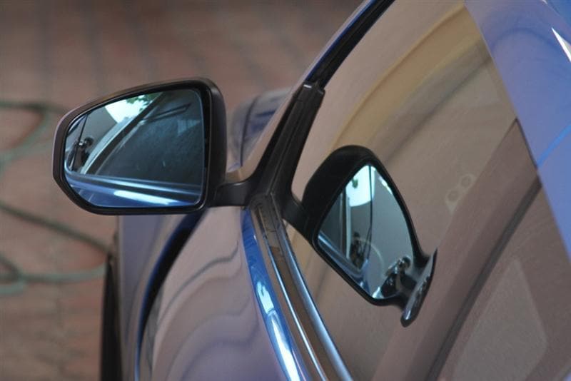 ZOOM Engineering Convex Blue Side View Mirrors - 370Z 09-20