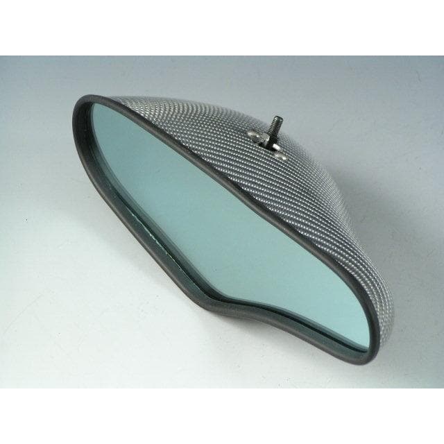 ZOOM Engineering Monaco Rear View Mirror - Silver Carbon